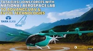 tata-elxsi-joins-forces-with-national-aerospace-lab-to-advance-uav-and-evtol-technologies