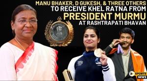 manu-bhaker-d-gukesh-and-three-others-to-receive-khel-ratna-from-president-murmu-at-rashtrapati-bhavan