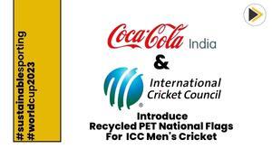 coca-cola-india-and-icc-introduce-recycled-pet-national-flags-for-icc-men-s-cricket-world-cup-2023