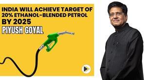 india-will-achieve-target-of-20-ethanol-blended-petrol-by-2025-piyush-goyal