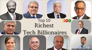 Top 10 Richest Tech Billionaires in India 2025 Revealed
