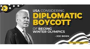 usa-considering-diplomatic-boycott-of-beijing-winter-olympics--joe-biden