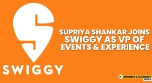 supriya-shankar-joins-swiggy-as-vp-of-events-and-experience