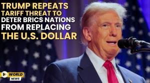 trump-repeats-tariff-threat-to-deter-brics-nations-from-replacing-the-u-s-dollar