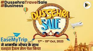 easemytrip-introduces-dussehra-travel-sale-with-attractive-offers