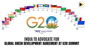 india-to-advocate-for-global-green-development-agreement-at-g20-summit