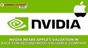 nvidia-nears-apple-s-valuation-in-race-for-second-most-valuable-company