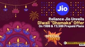 reliance-jio-unveils-diwali-dhamaka-offer-on-rs-899-and-rs-3-599-prepaid-plans