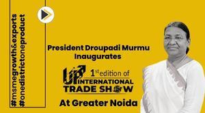 president-droupadi-murmu-inaugurates-first-uttar-pradesh-international-trade-show-at-greater-noida