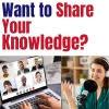 Want to share your knowledge? Create Info Products