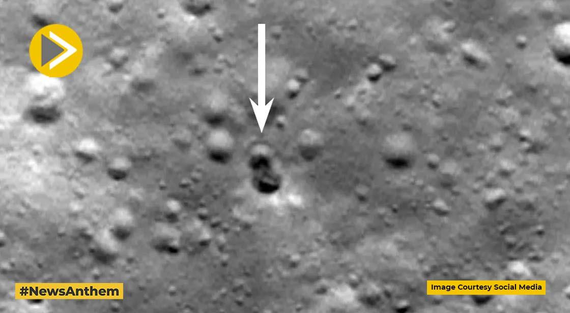 A Mystery Rocket Crashed into Moon and Left a 'Double Crater,' NASA says