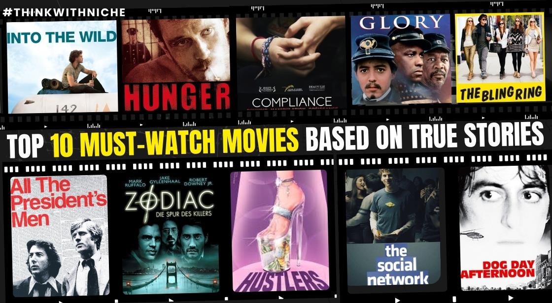 Top 10 Must-Watch Movies Based on True Stories