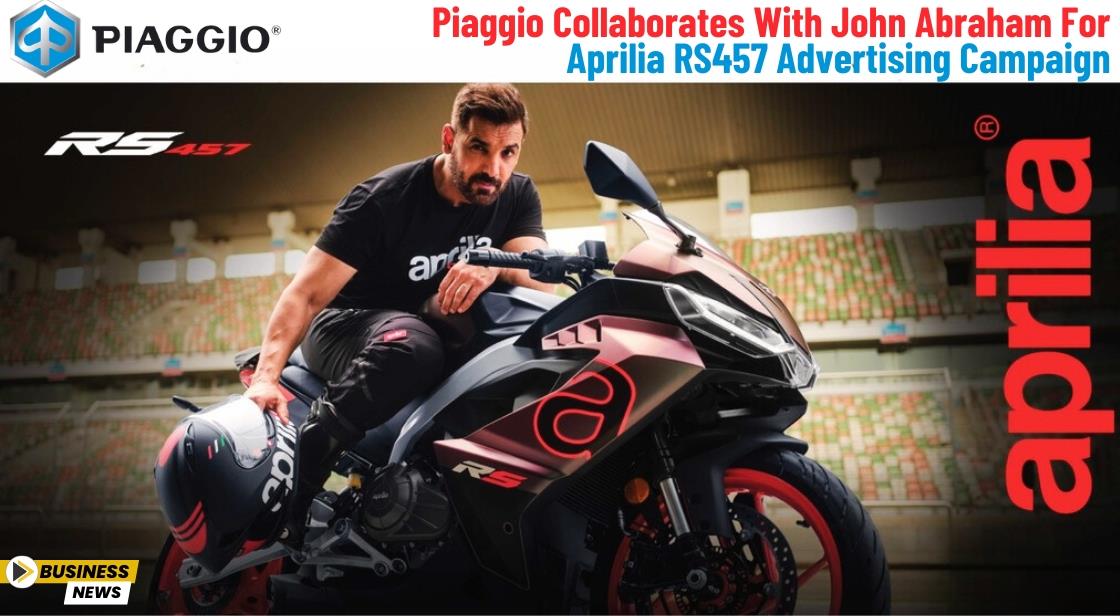 Piaggio Collaborates with John Abraham for Aprilia RS457 Advertising Campaign