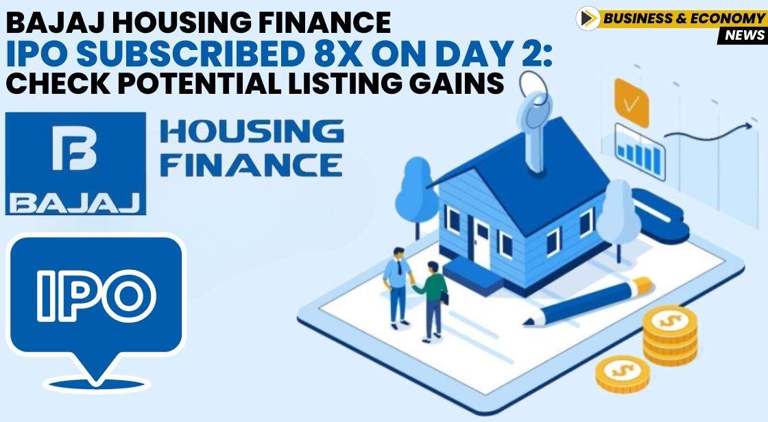 Bajaj Housing Finance IPO Subscribed 8x on Day 2: Check Potential Listing Gains