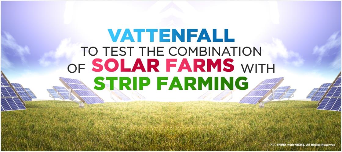 Vattenfall To Test The Combination Of Solar Farms With Strip Farming