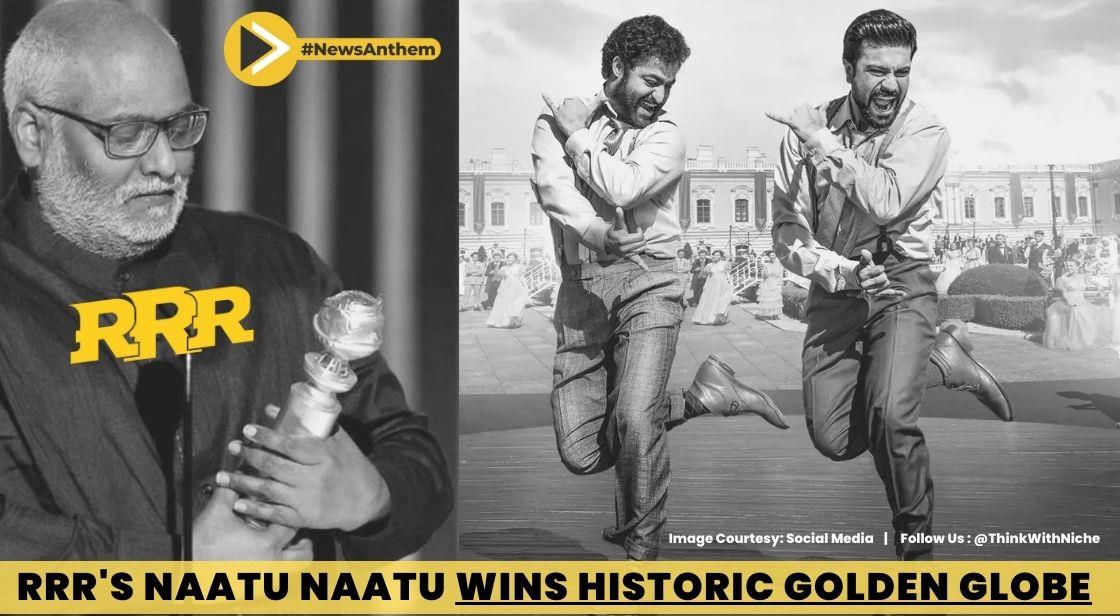 RRR's Naatu Naatu Created History By Winning Golden Globe For Best Original Song