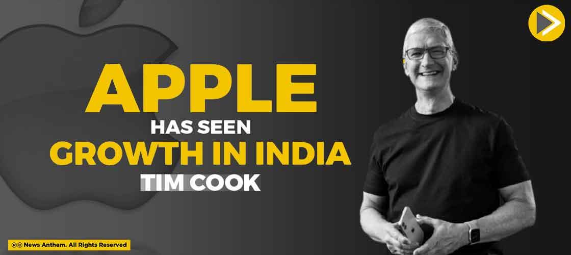 Apple Has Seen Growth In India: Tim Cook