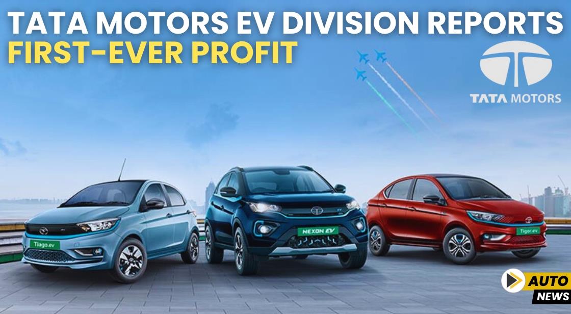 Tata Motors' EV Division Reports First-Ever Profit