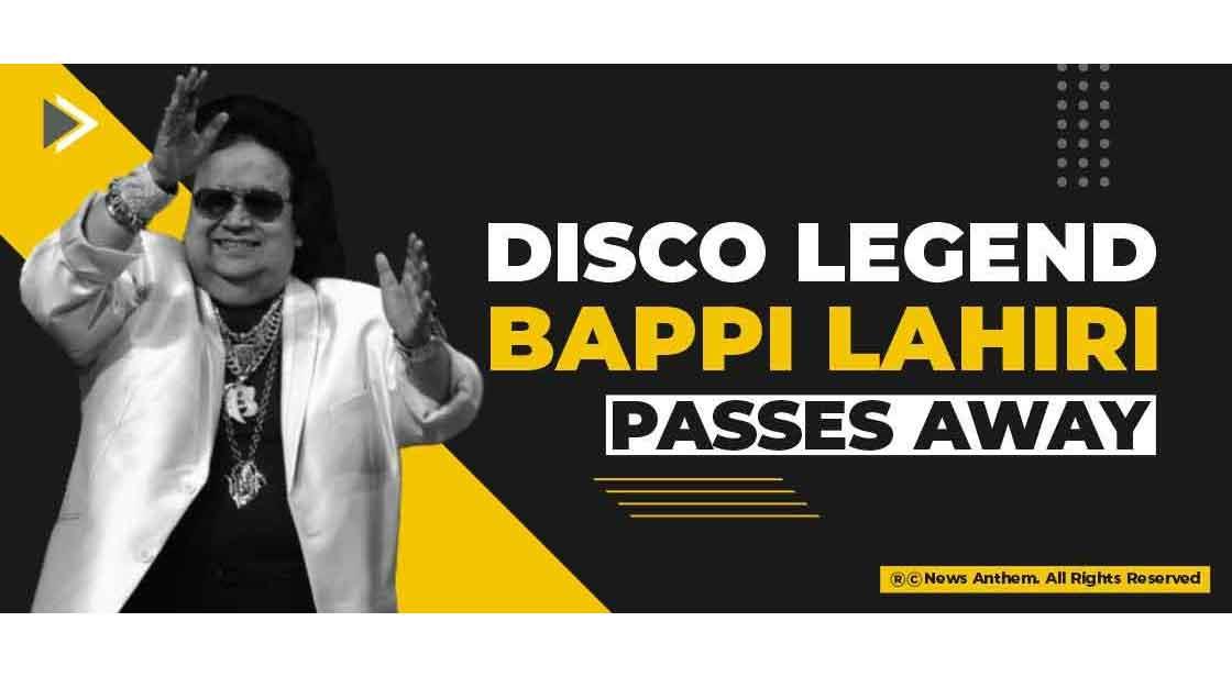 Disco legend Bappi Lahiri passes away