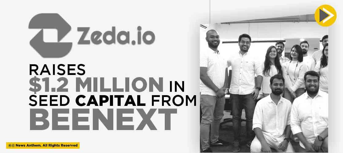 Zeda.io raises $1.2 Million in seed capital from BEENEXT