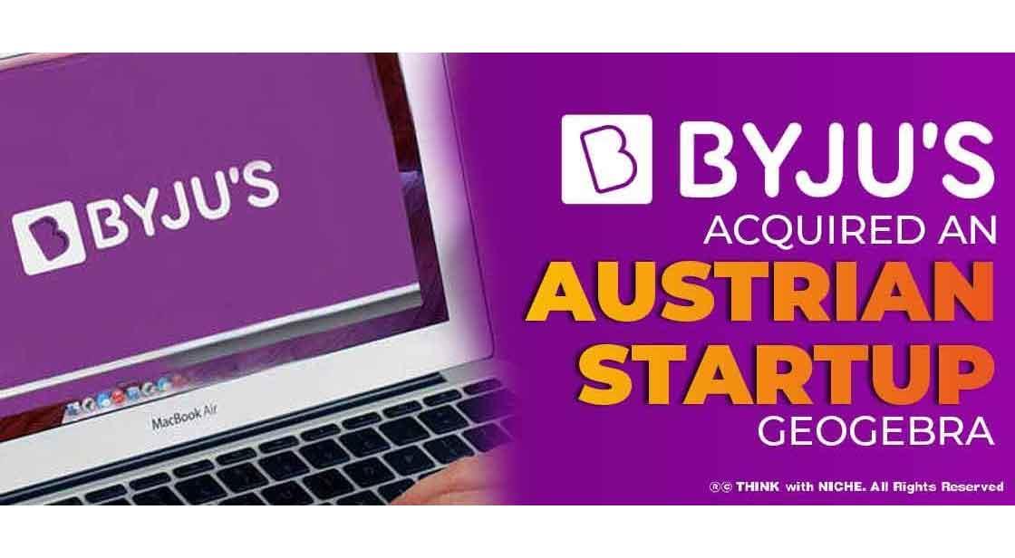 Byju’s acquired an Austrian Startup, GeoGebra