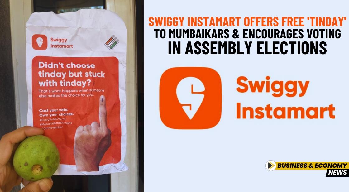 Swiggy Instamart Offers Free 'Tinday' to Mumbaikars and Encourages Voting in Assembly Elections