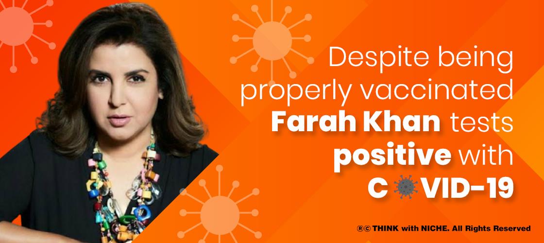 Despite being properly vaccinated, Farah Khan tests positive with COVID-19