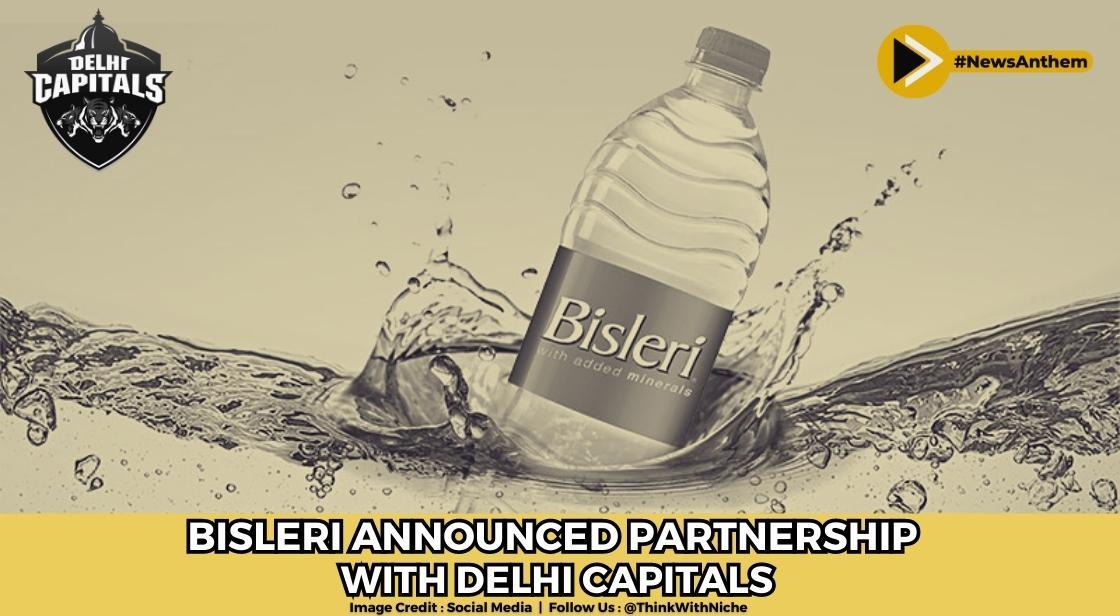 Bisleri Announced Partnership With Delhi Capitals