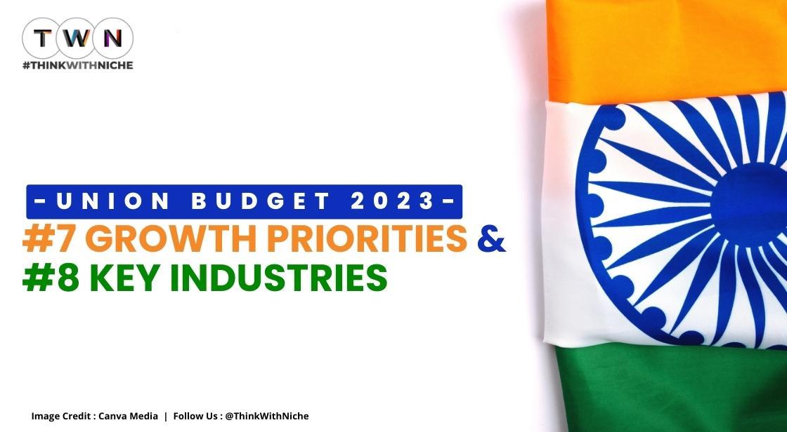 7 Growth Priorities & 8 Key Industries: Union Budget 2023