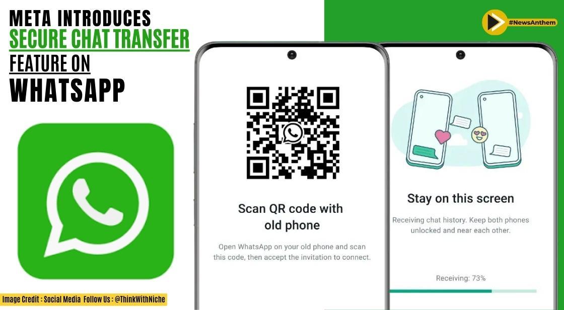 Meta Introduces Secure Chat Transfer Feature on WhatsApp, Enhancing Privacy and Convenience