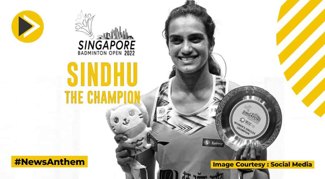 PV Sindhu wins Singapore Open, her third championship of 2022