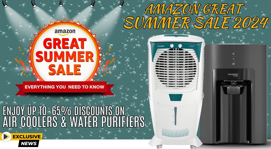 Amazon Great Summer Sale 2024 Enjoy Up to 65 Discounts on Air Coolers