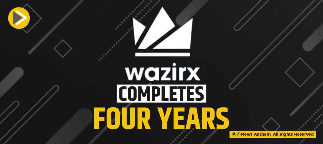 WazirX completes four years