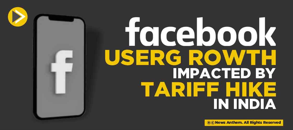 Facebook User Growth Impacted by Tariff Hike in India