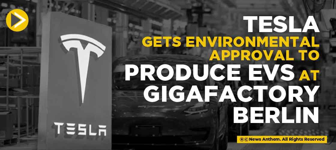 Tesla gets environmental approval to produce EVs at Gigafactory Berlin