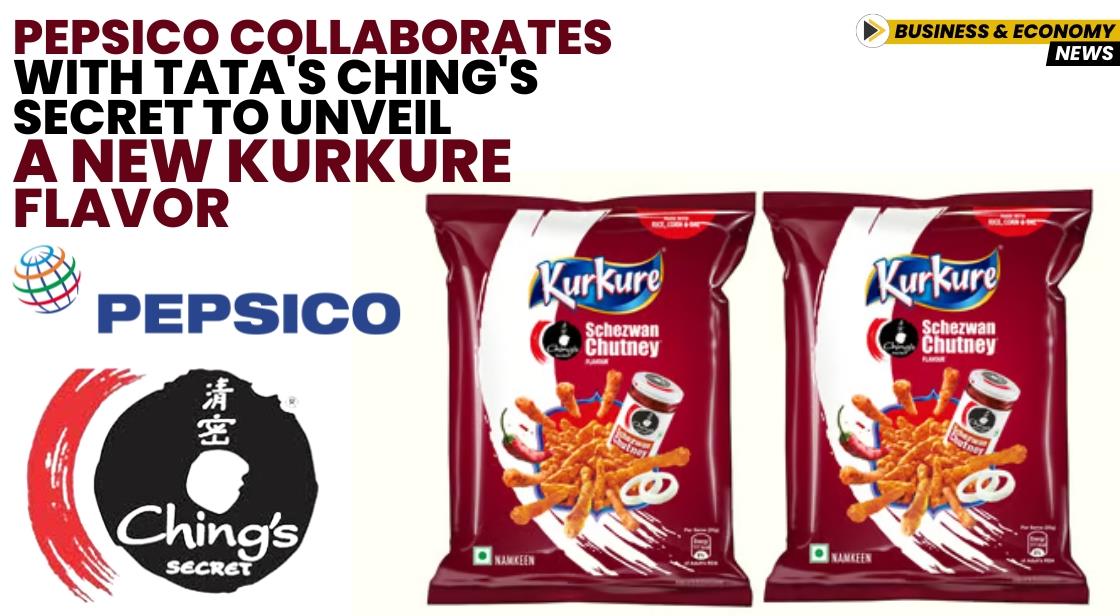 PepsiCo collaborates with Tata's Ching's Secret to unveil a new Kurkure flavor