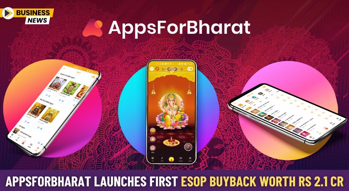 AppsForBharat Launches First ESOP Buyback Worth Rs 2.1 Cr