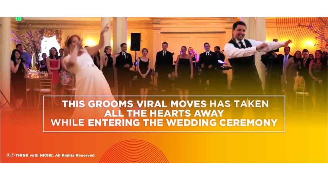 This Grooms Viral Mooves Has Taken All The Hearts Away While Entering The Wedding Ceremony