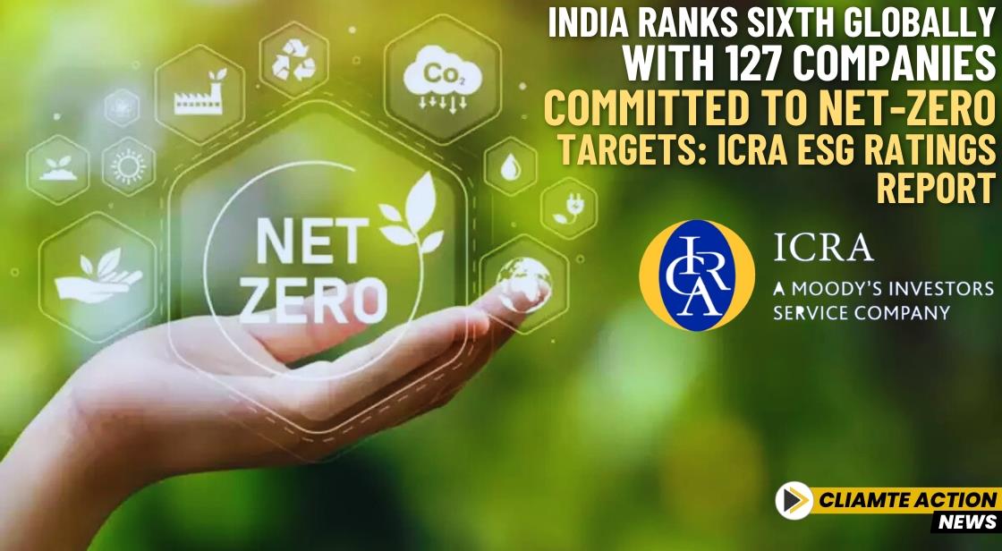India Ranks Sixth Globally with 127 Companies Committed to Net-Zero Targets: ICRA ESG Ratings Report