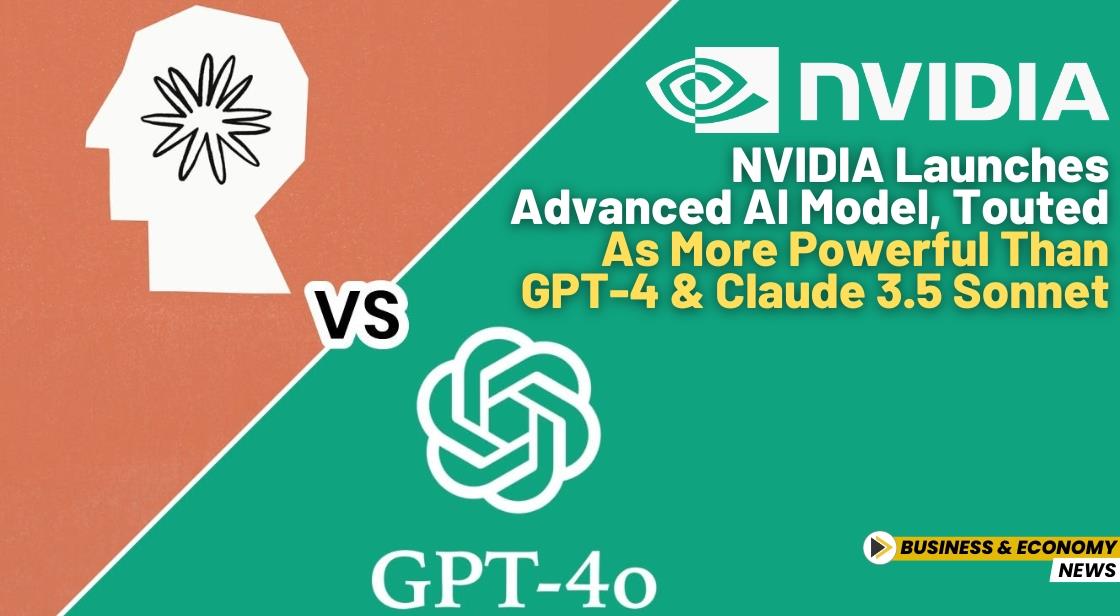 NVIDIA Launches Advanced AI Model, Touted as More Powerful than GPT-4 and Claude 3.5 Sonnet