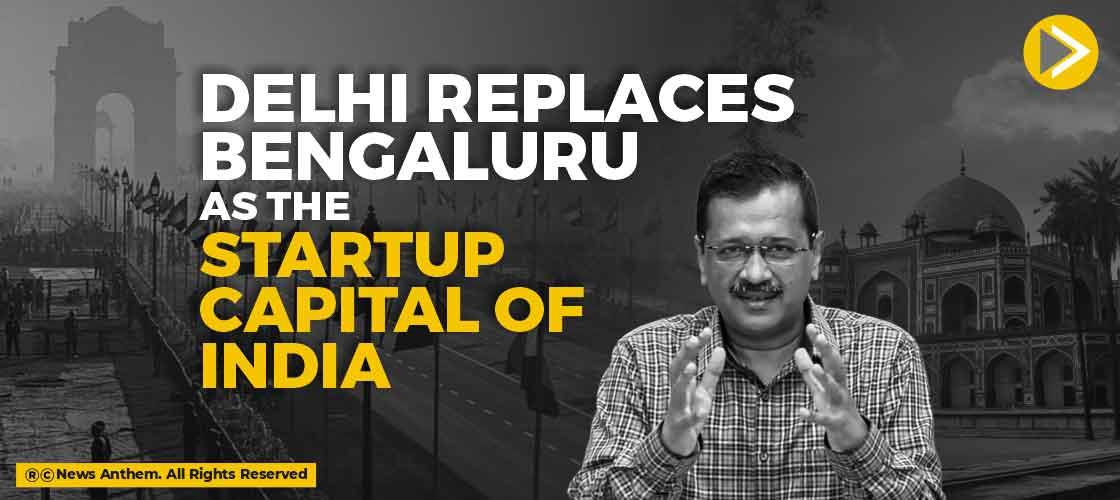 Delhi replaces Bengaluru as the Startup Capital of India