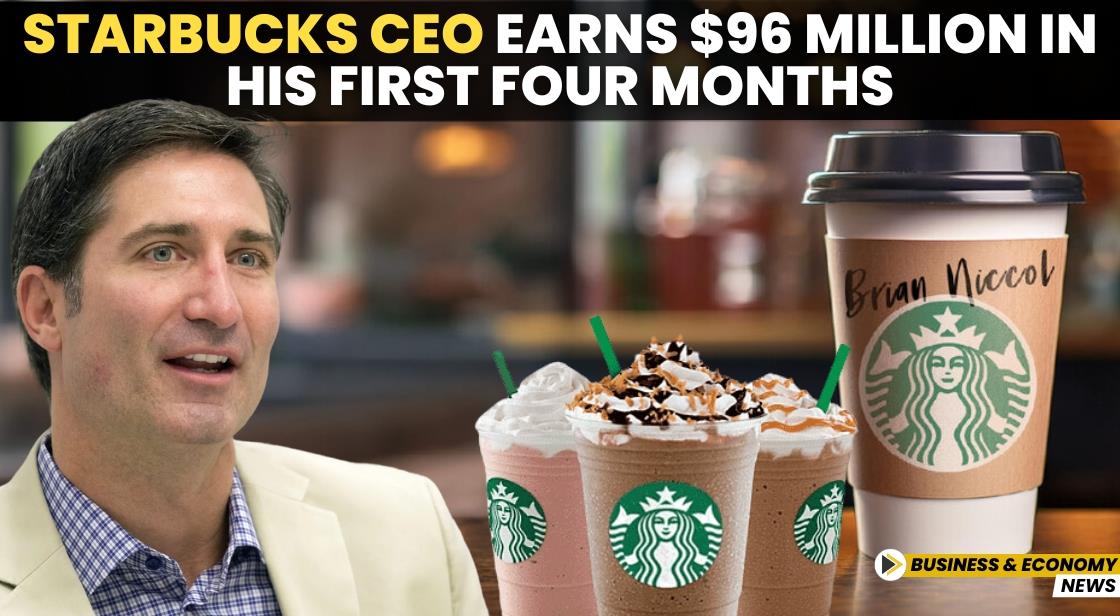 Starbucks CEO Earns $96 Million in His First Four Months