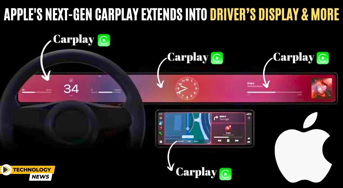 Apple's Next-Gen CarPlay Extends Into Driver’s Display and More