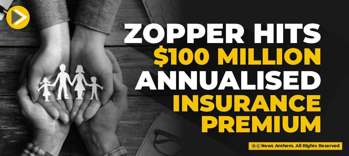 Zopper hits $100 million annualized insurance premium