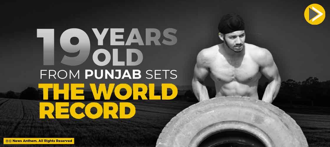 19 Years Old From Punjab Sets The World Record