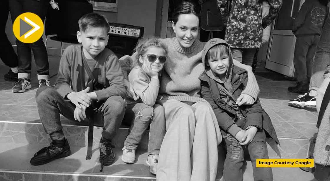 Angelina Jolie visits Lviv amid the Russia-Ukraine war
