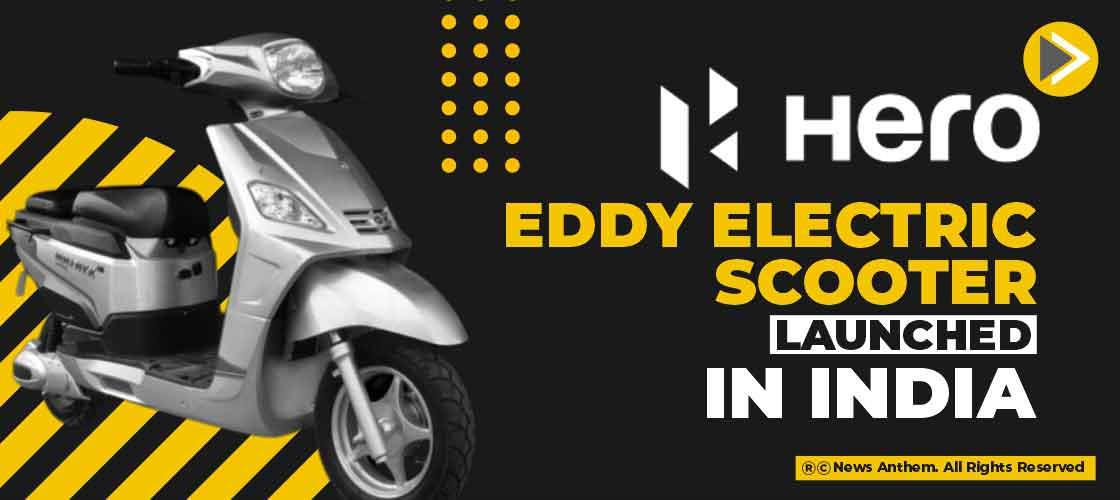 Hero Eddy electric scooter launched in India