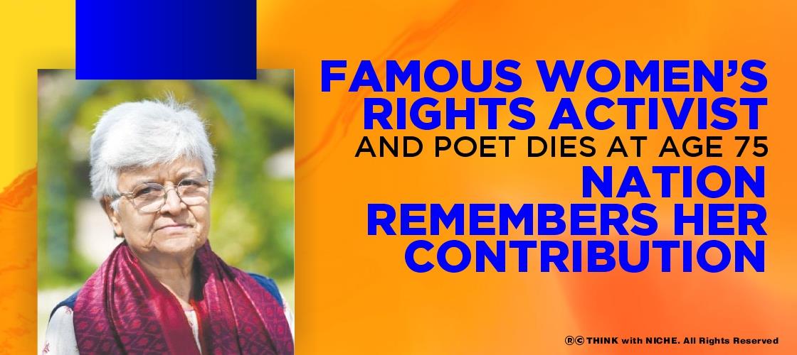 Famous Women s Rights Activist And Poet Dies At Age 75