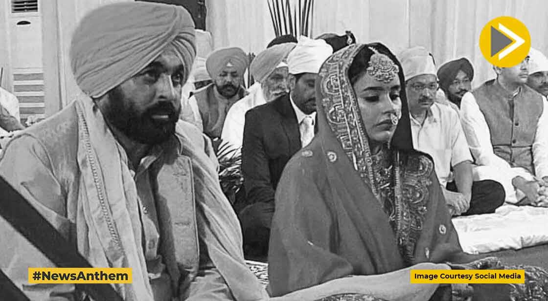 पंजाब के सीएम भगवंत मान शादी के बंधन में बंधे