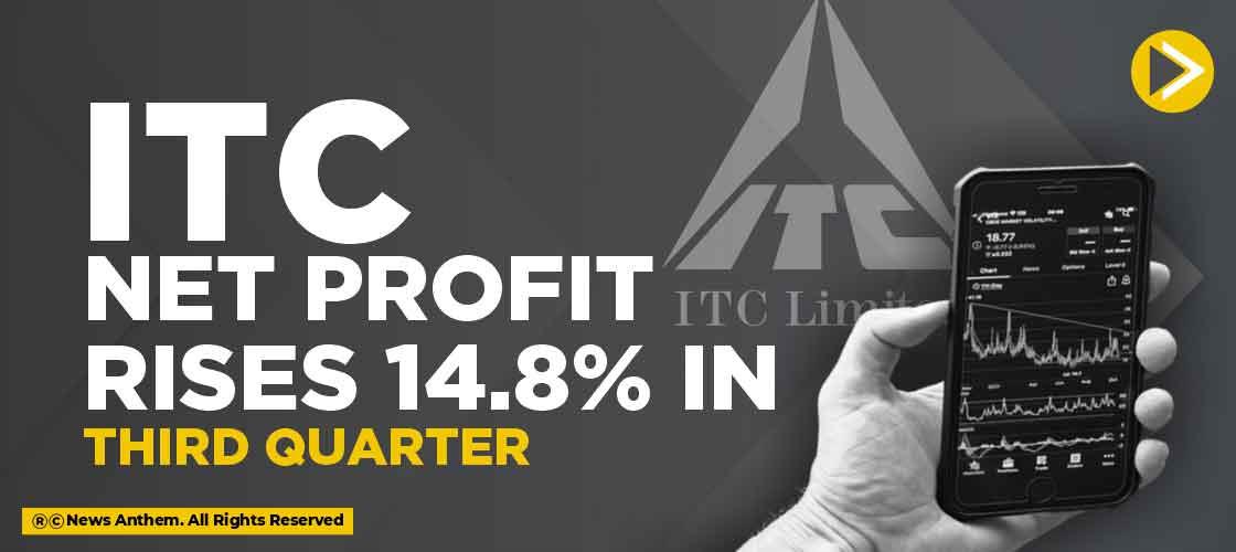 ITC Net Profit Rises 14.8% in the Third Quarter